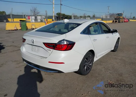 2021 Honda Insight Touring from USA, damaged, VIN 19XZE4F97ME007840